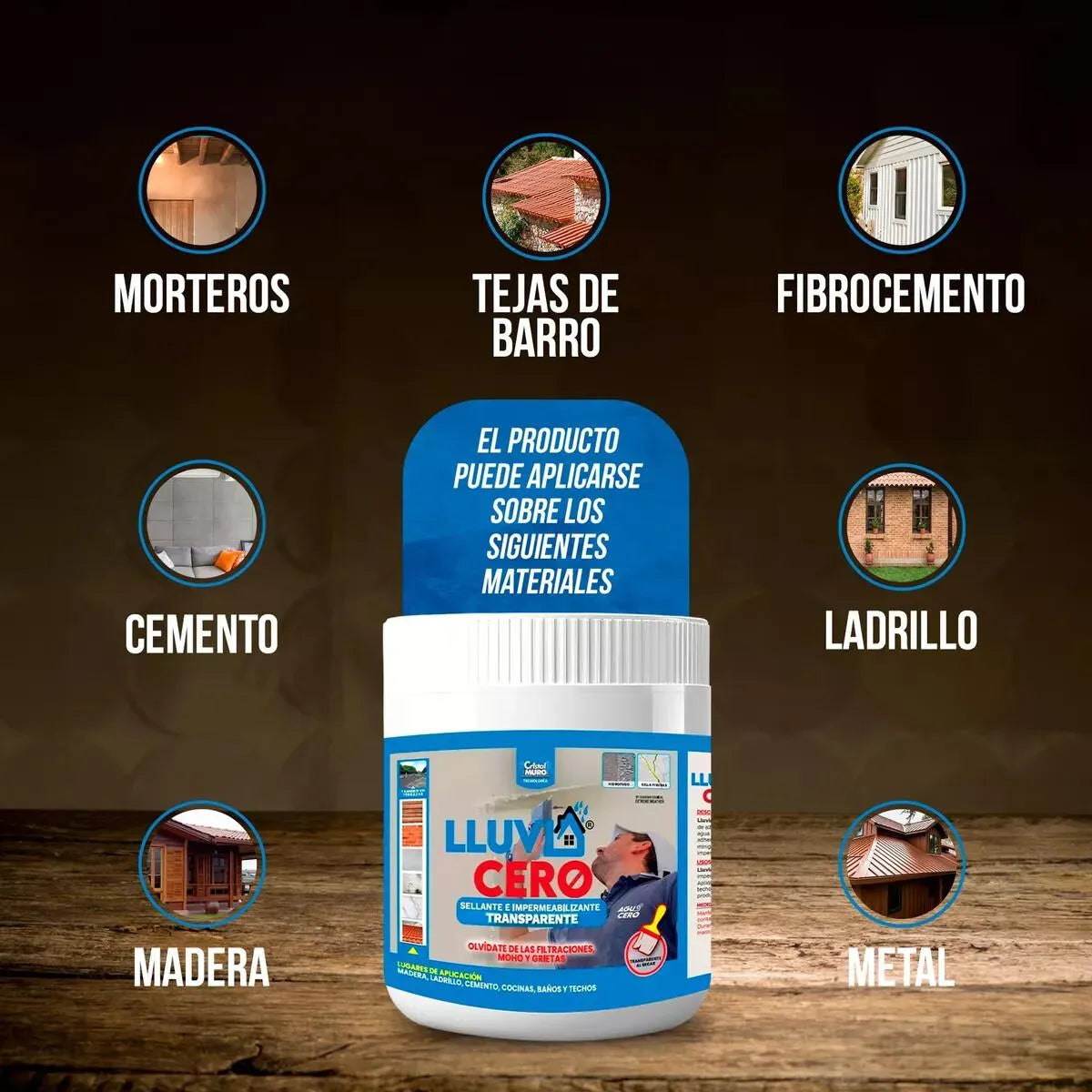 AquaShield™ – Impermeabilizante Transparente Antihumedad y Filtraciones