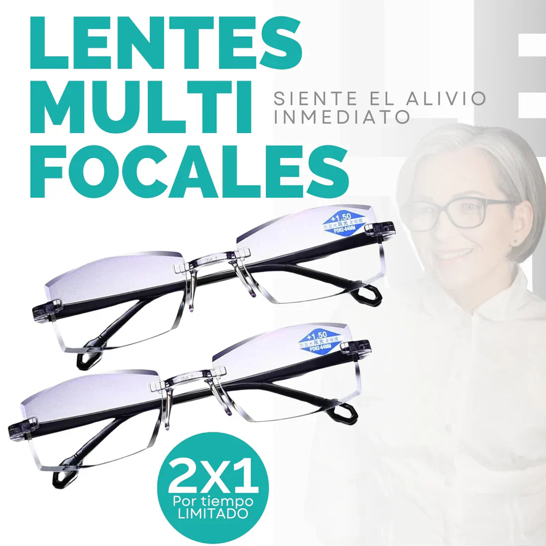 VisionPro 3X – Multifocal Inteligente   Oferta Visión al Doble: Compra 1 y llévate 2