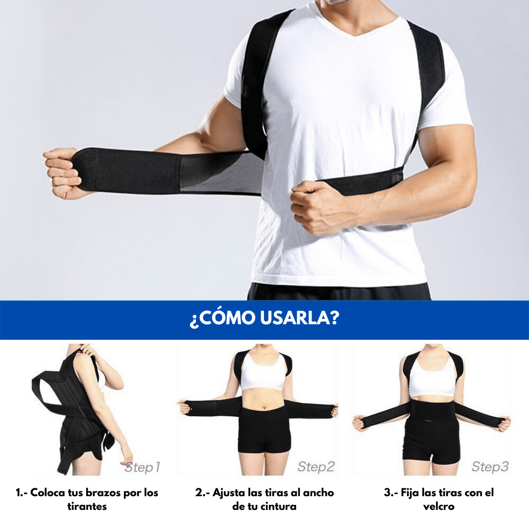 POSTUREX® - Corrector de postura ergonómico