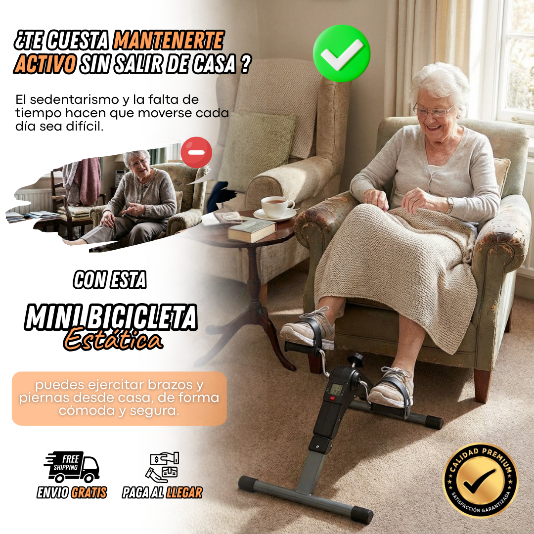 CirculaFit™ Ejercitador de Pedal Portátil para Casa