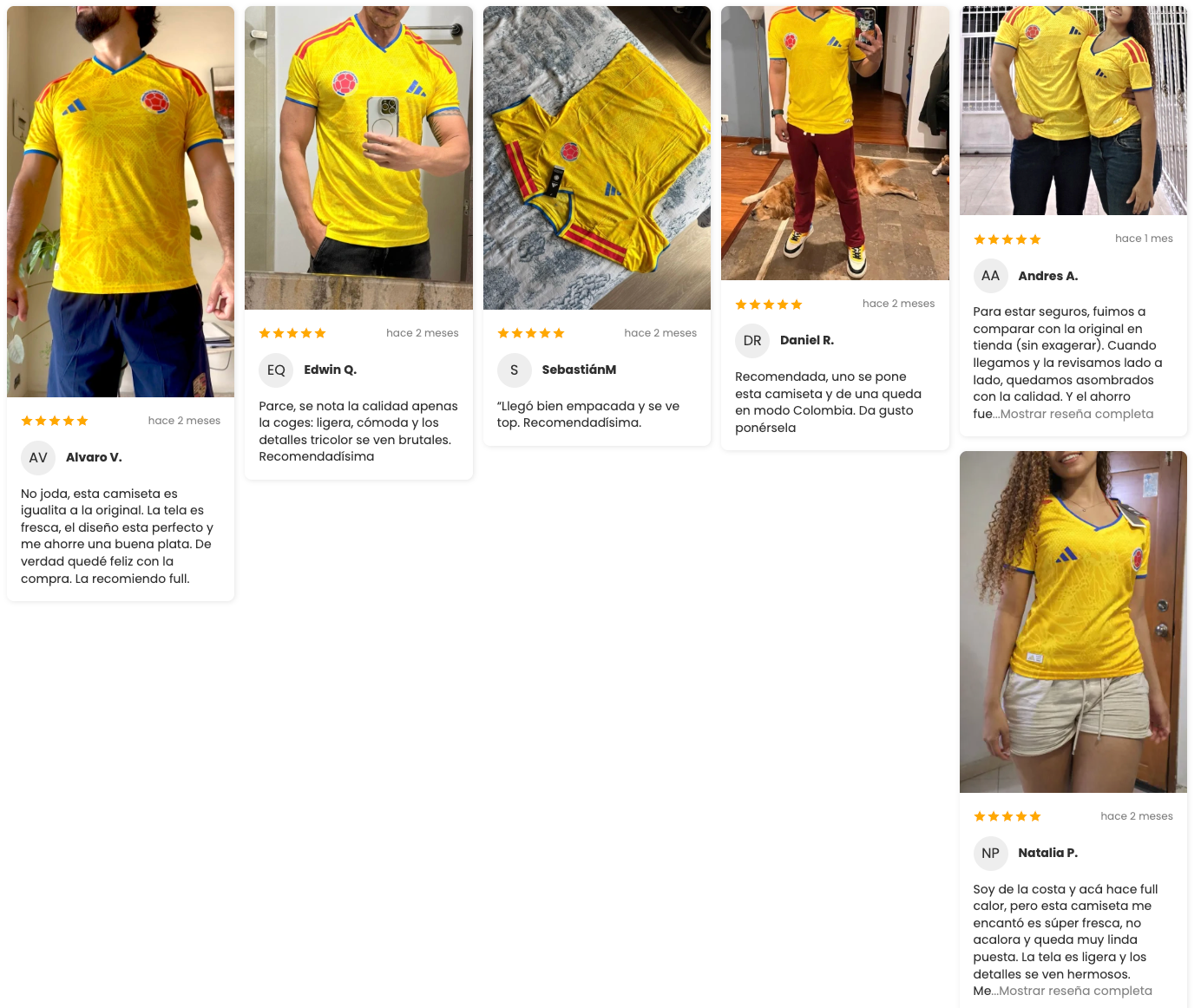 CAMISA SELECCION COLOMBIA MUNDIAL 2026